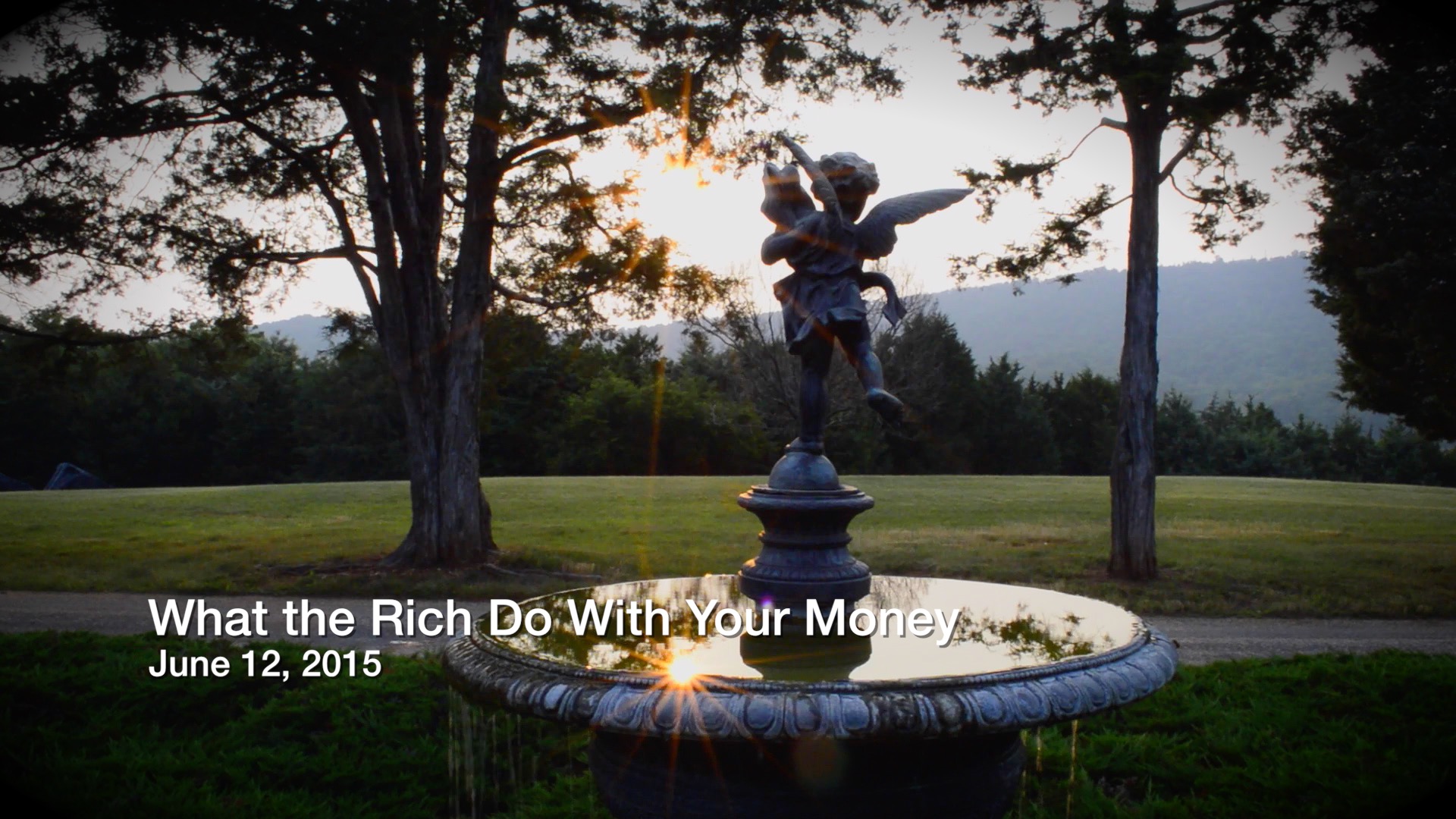 What the Rich Do with Your Money